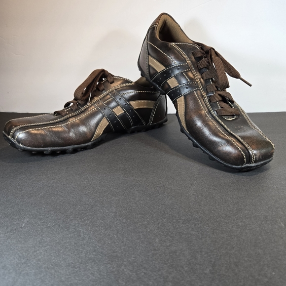 Skechers Other - SKECHER Talus Ultimatum Brown Leather  Casual Street Shoe Men's Size 11.5